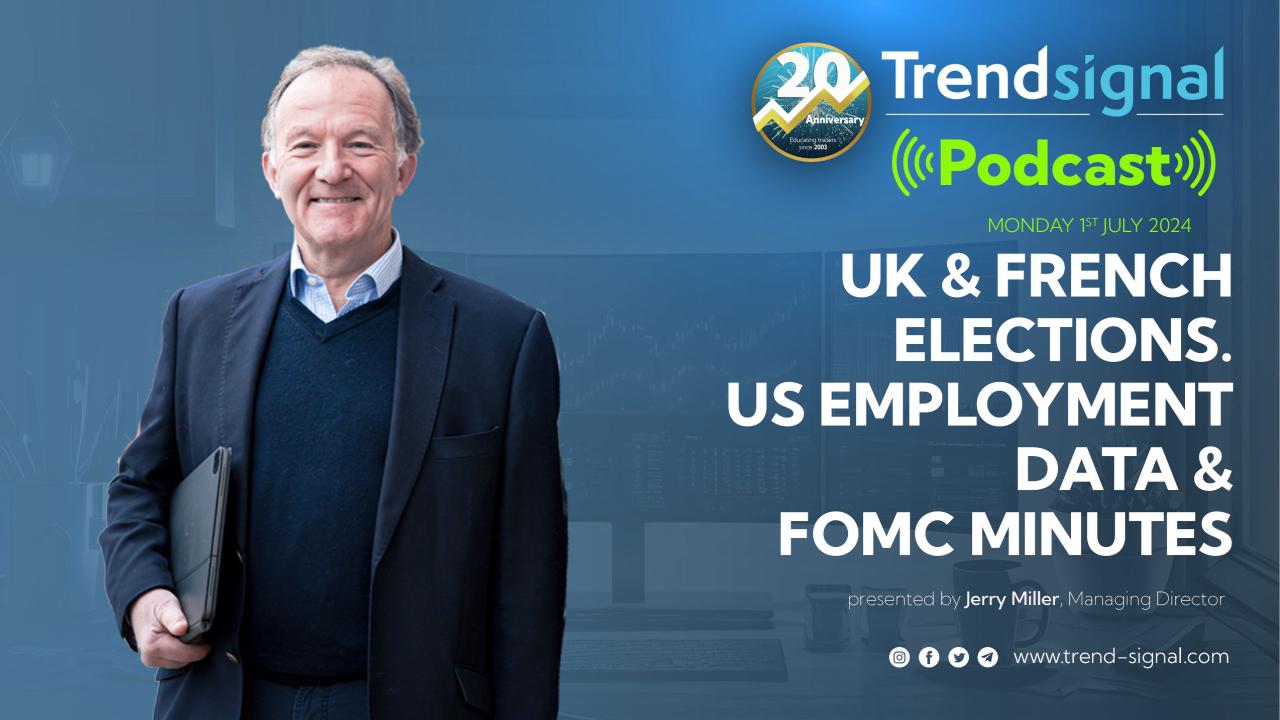 Podcast: UK & French Elections. US employment data & FOMC minutes